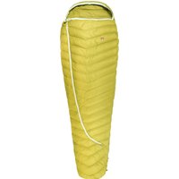 Grüezi bag Biopod DownWool Extreme Light 185, Körpergröße 165-185cm, 500g, ca. 12°C bis -4°C, Sommerschlafsack, herausragendes Schlafklima, Warm Olive