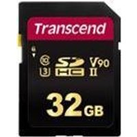 Transcend 700S - Flash-Speicherkarte - 32GB - Video Class V90 / UHS-II U3 / Class10 - SDXC UHS-II (TS32GSDC700S)