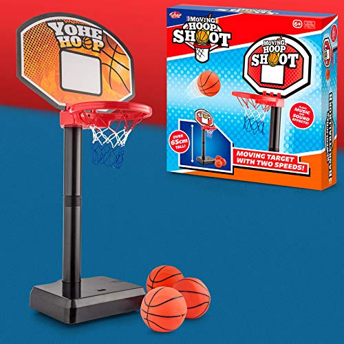 Tobar 36170 Mobiler Basketballkorb, rot