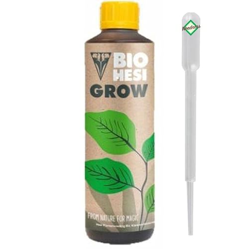 Weedness Hesi Bio Grow 500 ml Wachstumsphase - Grow Dünger Naturdünger Zimmerpflanzen Bio Flüssig Organischer