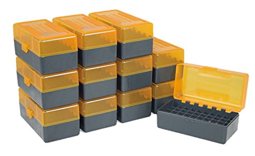 SMARTRELOADER Ammo Box #7 for 50 Rounds .223R. - 12 Boxes Saving Pack