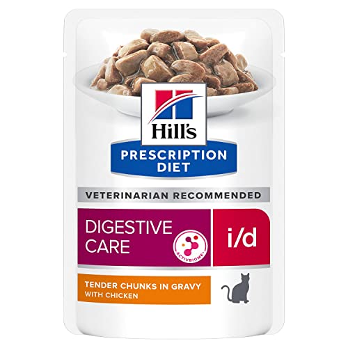 Hills Prescription Diet Feline I/D Health Digestive Food for Cats 12 x 85 g Chicken