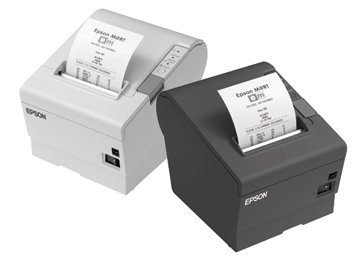 POS-Cardsysteme Epson TM-T88V, USB, RS232, dunkelgrau