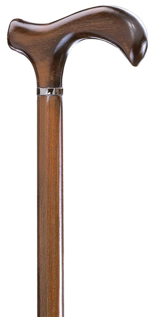 Gehstock Melbourne Classic Maronefarben Farbe Dunkel Braun Material Buche Länge 80cm Bis 112cm Belastbar Bis 100kg