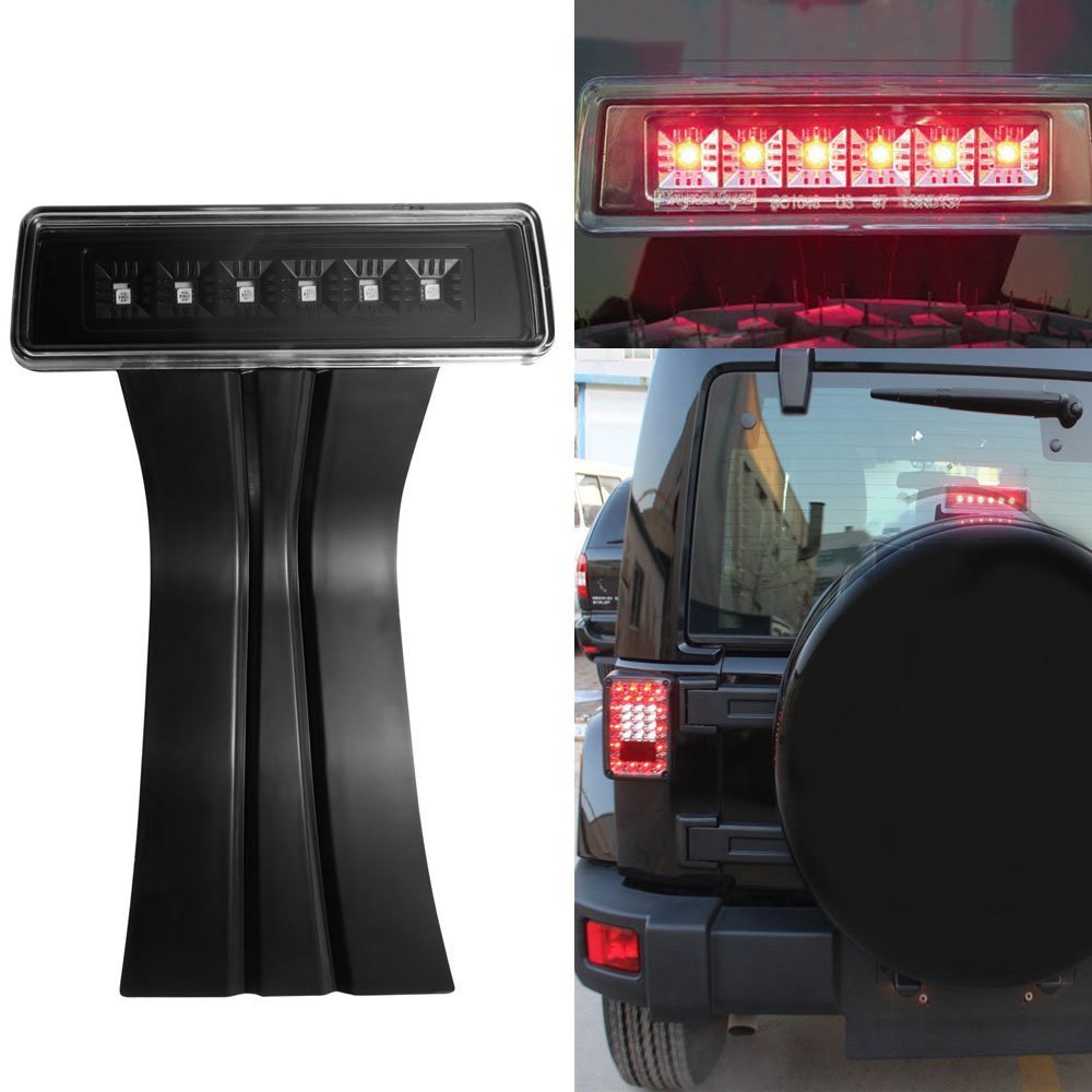 Smoke Lens High Mount LED Drittes Bremslicht für 2007-2018 Wrangler JK 2/4 Door Unlimited