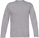 Kasten-Sweatshirt 'Open Hem', Farbe:Heather Grey;Größe:XL XL,Heather Grey