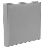 Goldbuch Dokumentenmappe, Cezanne, 27,5 x 34 cm, Inklusive 5 Sichthüllen, Erweiterbar, Mit Schloss, Kunstleder, Weiß, 53808