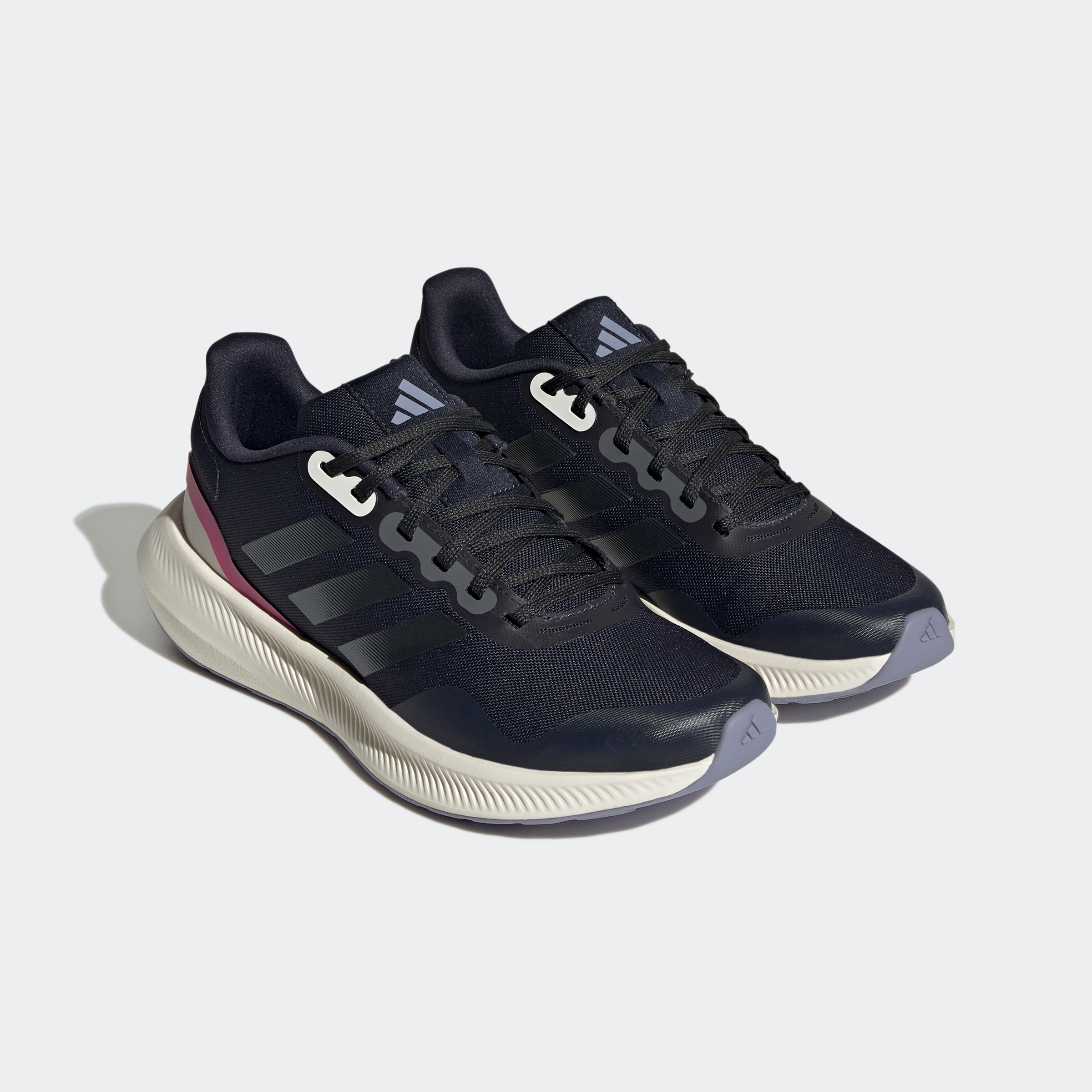 adidas Damen RUNFALCON 3.0 TR W Sneaker, Legend Ink/Black Blue met./semi Lucid Fuchsia, 37 1/3 EU