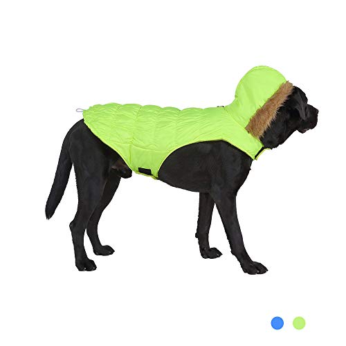 Oncpcare Hunde-Kapuzenjacke, warm, für den Winter, kaltes Wetter, für kleine und mittelgroße Hunde