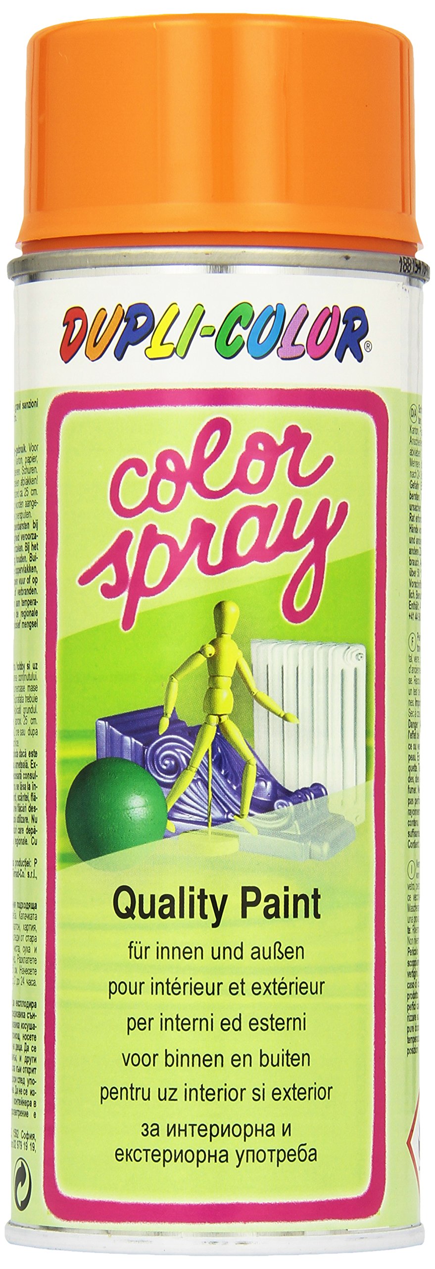 DUPLI-COLOR 625732 Color-Spray, 400 ml, Past.Orange Glanz