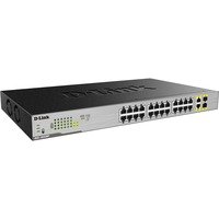 D-link 26-port layer2 poe+ gb switch