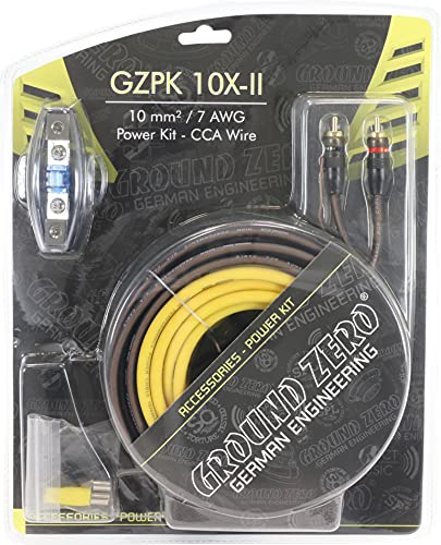 GROUND ZERO GZPK10X 10mm Kabelset - Kabelkit CarHifi Anschlusset