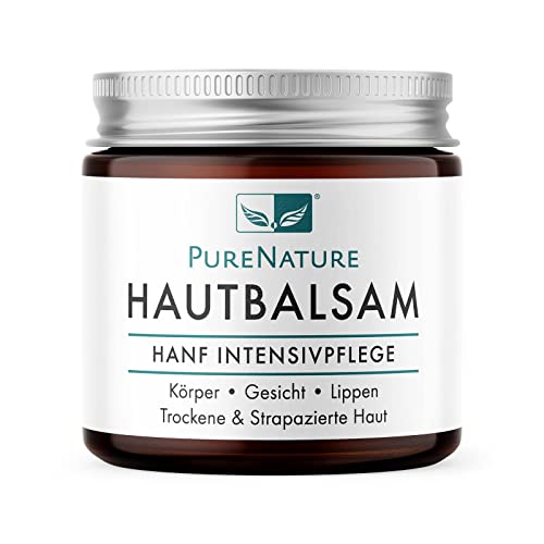PureNature Haut-Balsam mit Hanf,100% naturrein, 60 ml