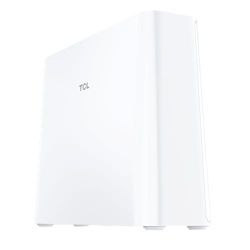 TCL LinkHub CPE Router Quick 5G HH512V, Dualband, Unterstützung SIM-Karte, WiFi 6E, Hotspot bis zu 32 Benutzer, Weiß
