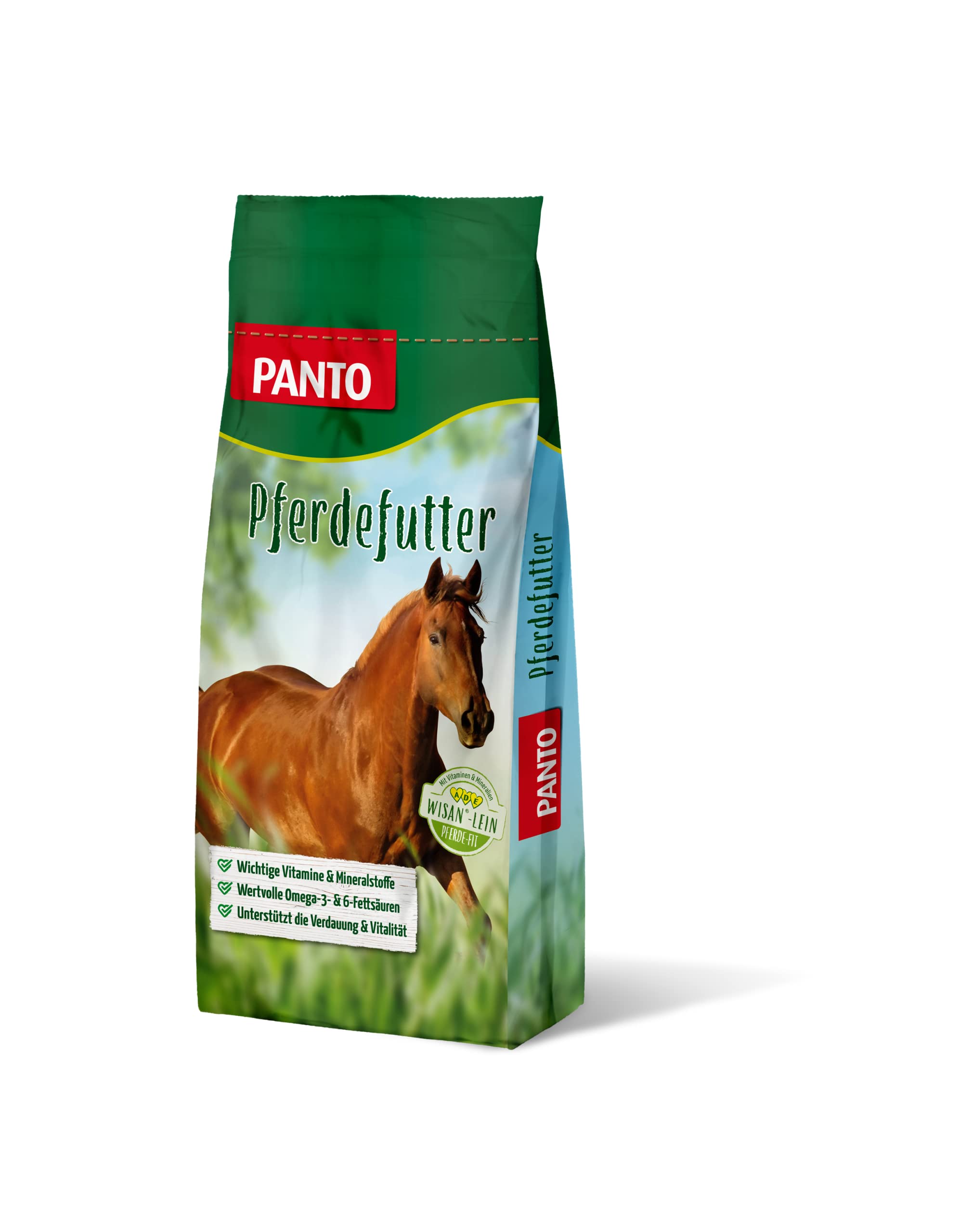 PANTO® Pferdefutter Seniorenmüsli mit Wisan®-Lein speziell für Pferde im höheren Alter