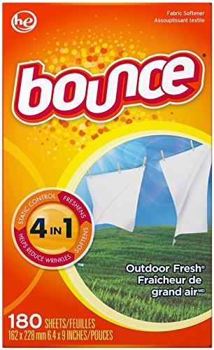 Bounce Dryer Sheets, Outdoor Fresh 180 Trockentücher aus USA