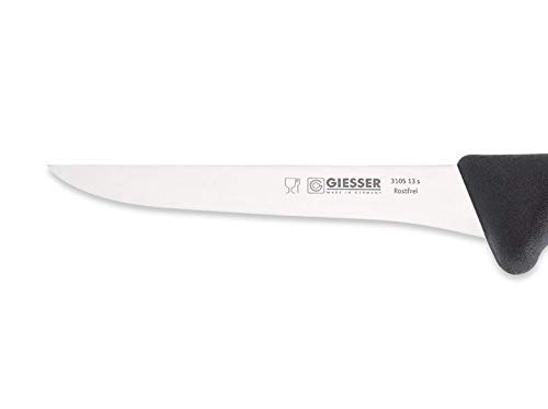 Johannes Giesser Messerfabrik Ausbeinmesser Messer, Kunststoff, Grau, 18 cm