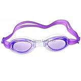HUIJUNWENTI Outdoor Wassersport Schwimmbrillen Schutzbrillen Tauchen Brillen Brillen-Badebekleidung for Männer Frauen Kinder Clear Case (Size : Purple)