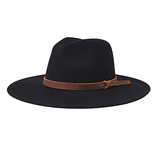 Brixton Unisex-Adult Field PROPER HAT Cowboy Hat, Black, S