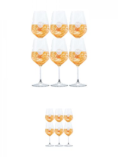 Miamee Goldwasser Cocktail Gläser mit 5cl Eichstrich 6 Stück + Miamee Goldwasser Cocktail Gläser mit 5cl Eichstrich 6 Stück