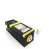 Lasermodul 15W 450nm 40mm, verwendet für Lasergravur und Schneidemaschine, kann Edelstahl gravieren, kann 3mm Balsaholz schneiden, D-ZK3 hocheffiziente Lichtdurchlässigkeit DIY
