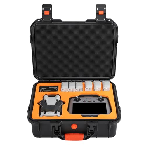 ZJRXM Koffer für DJI Mini 4 Pro, wasserdichte Hardshell Tasche für DJI Mini 4 Pro Drone Zubehör