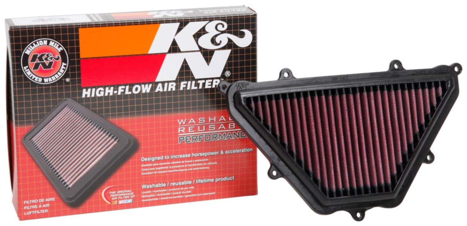 K&N Luftfilter kompatibel mit Honda X-ADV 745 2017- (HA-7417),Rot