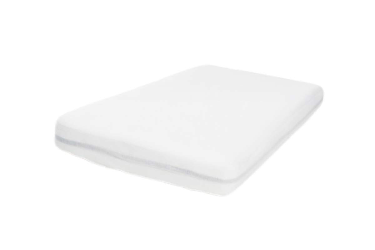 ECU Kids Wasserdichte und atmungsaktive Matratzenschoner soft für 3 in 1 (60 x 120 cm) weiß