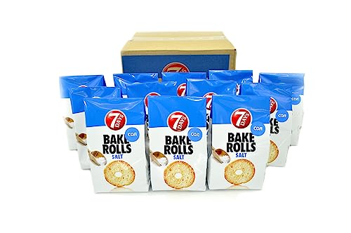 7 days Bake Rolls. Bake Rolls Brotchips. Bake rolls 7 days. Knäckebrot. Chips 7 days (12x80g Pack) (Meersalz)