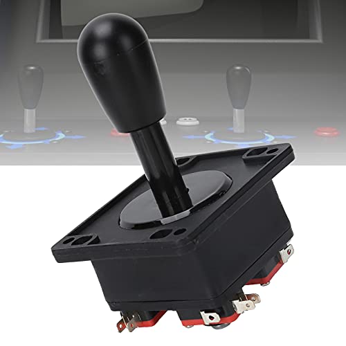 Arcade DIY Kits, Arcade Game DIY Kits, skalierbar mit Encoder, kommt mit USB-Kabel und hochtemperaturbeständigen Materialien für seidiges Arcade-Erlebnis(Black)