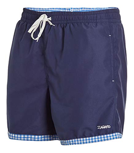 Zagano Adam Lipski Herren Badeshort Badehose, 5113, Cobalto blau, Gr. XXL