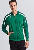 ERIMA Kinder Jacke Liga 2.0 Trainingsjacke mit Kapuze, smaragd/evergreen/weiß, 164, 1071843