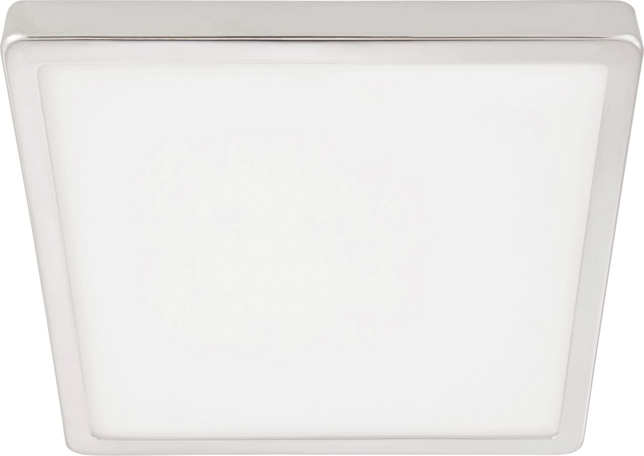 Eglo Connect LED Aufbauleuchte Fueva-Z chrom 28,5 x 28,5 cm Smart Home