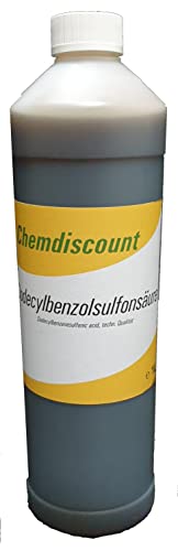 Chemdiscount 1Liter Dodecylbenzolsulfonsäure, Dodecylbenzenesulfonic Acid