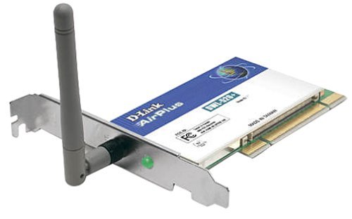 D-Link DWL-520+ Airplus Wireless LAN PCI Adapter 22 Mbit/s, IEEE 802.11b, Netzwerkkarte
