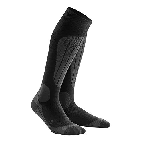 CEP Ski Thermo Socken Herren, Black/Anthracite, III