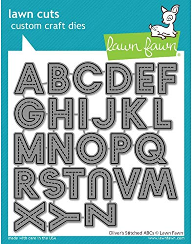Lawn Fawn, Lawn cuts/Stanzschablone, olivers Stitched ABCs