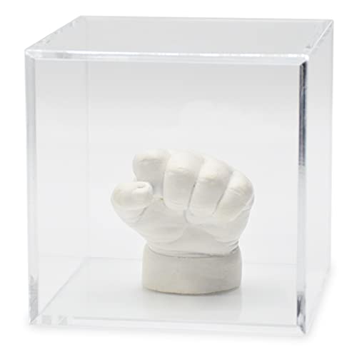 Lucky Hands Acrylglaswürfel ohne Filzboden in verschiedenen Größen (8,5 x 8,5 x 8,5 cm, ohne Filzboden)
