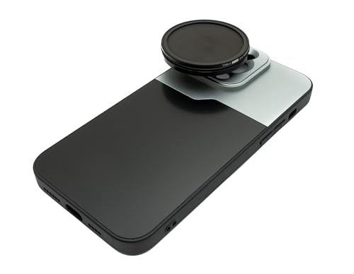 SYSTEM-S CPL Filter 52 mm Circular Polarizer Linse mit Gewinde Hülle für iPhone 14 Pro Max