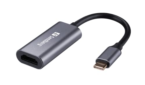 Sandberg 136-12 USB-C auf HDMI Link, USB-Adapter Silber