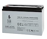 Siga S100-12 Batterie, 12V/100mAh