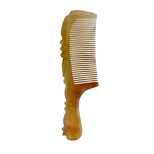 Natürliche Schafhorn-Kamm-Kamm-Haar-Massage-Kamm-Bürsten Mit Standardzähnen,SEXNY1902-W