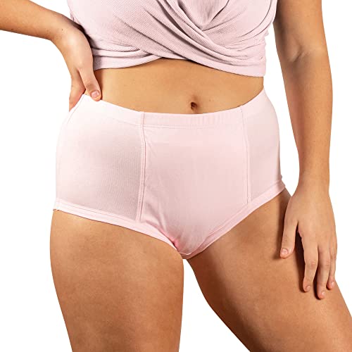 Conni Classic, Unterwäsche mit zuverlässigem Schutz und hohem Komfort, weich und bequem, rosa, Größe 24 (5XL)
