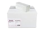 Quicky Papierhandtuch, C-Falz, 25 x 23 cm, 2lag, rec. grau, 4000 Blatt, 1er Pack (1 x 1 Stück), HP-99042, braun, 25 x 31 cm