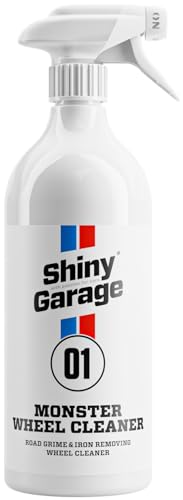Shiny Garage Auto Felgenreiniger 1L 'Monster Wheel Cleaner Plus' - Effizient Alufelgen Reiniger - Umfassend Autopflege - Wirksam Auto Reinigung und Auto Pflege