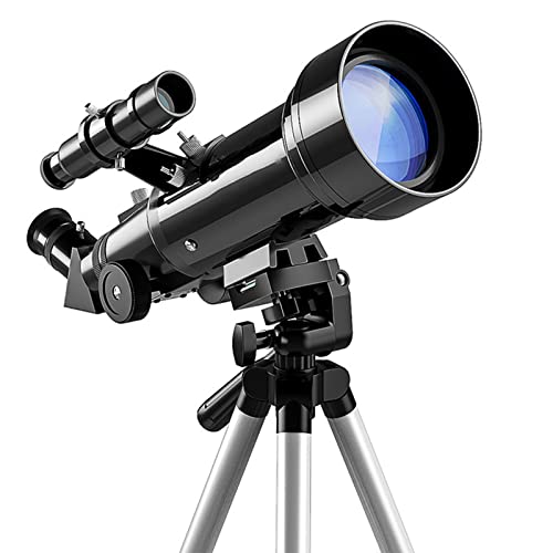 Teleskop für Astronomie, 70 mm Apertur, 400 mm Refraktor-Teleskope, mit verstellbarem Stativ für Kinder, Erwachsene, Anfänger Full Moon