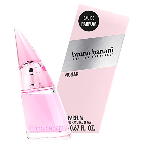 bruno banani Woman Intense, Eau de Parfum Natural Spray, Blumig-fruchtiges Damen Parfüm, 1er Pack (1 x 20 ml)