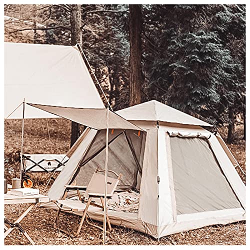 Zelt in DREI Sekunden zu öffnen, wasserdichtes Zelt, praktische, fortschrittliche große Zelte für Camping, für Camping, Wandern, Picknick, Garten, 4 Personen ziyu