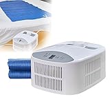 Wassergekühlte Matratze mit Eismatten und Wärmeableitung -70W Zwei einstellbare Geschwindigkeiten Matratzenkühler Ideal für heiße Schläfer und Nachtschweiß,70x160cm