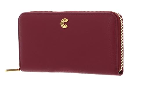 Coccinelle Myrine Zip Around Wallet Garnet Red